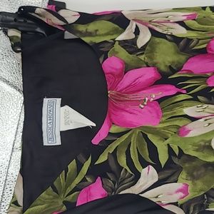Vintage Jessica Howard floral print maxi dress size 6